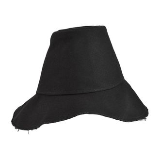 Chloé Accessoires, Dames, Zwart, S, Katoen, cappello