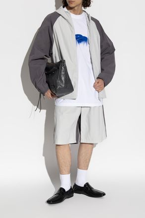 Balenciaga Oversize T-shirt, Mens, White