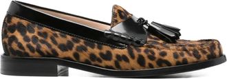 Stuart Weitzman Lottie Tassel loafers - women - Calf Leather/Calf Leather/Calf Leather - 36,5 - Brown