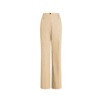 Patou Pantalones Anchos - Trousers - Mujer - Beige - M