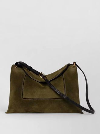 Wandler penelope suede leather shoulder bag