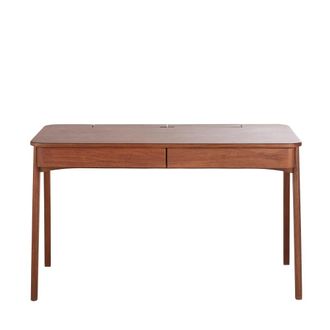 Maisons du monde Escritorio de madera de 2 cajones