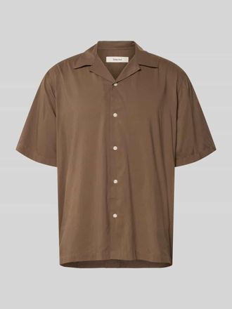 Selected Relaxed Fit Freizeithemd aus Bio-Baumwoll-Modal-Mix Modell RELAXAIR in Hellbraun, Gr&ouml;&szlig;e XXL