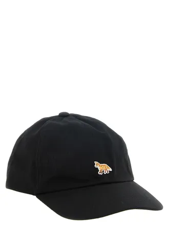 Maison Kitsun&eacute; Baseball Cap - Black