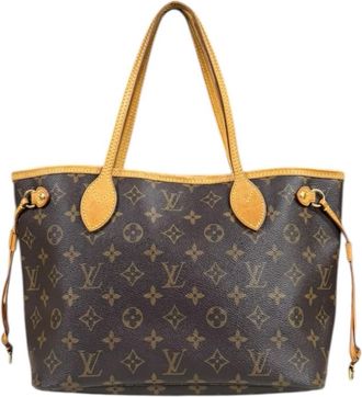 Louis Vuitton Brown Monogram Canvas Tote Bag (Pre-Owned)