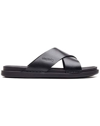 Base London Drift Cross Strap Sandal