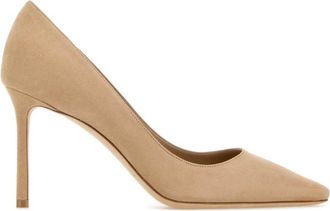 Jimmy Choo London Beige Pointed Toe Pumps