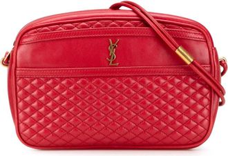 Saint Laurent Pre-owned Saint Laurent Quilted Lambskin Victoire Camera Bag Ladies YSL648990 1220