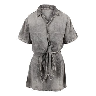 Diesel Mujer, Vestidos, Gris, Talla: S
