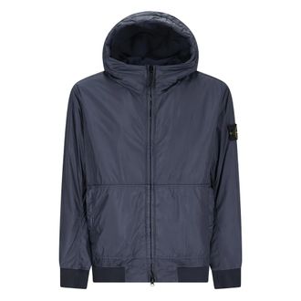Stone Island Hooded Bomber Jacket