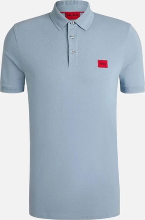 HUGO BOSS Mens Dereso232 Polo Shirt - Blue - Size: 36