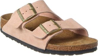 Birkenstock Arizona Bs Narrow Fit Suede Sandal