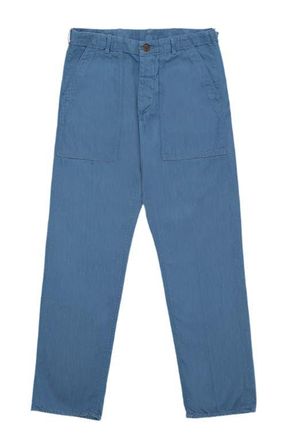 Fortela Japanese Denim Fatigue Trousers in Sky at Nordstrom, Size 30 X 33 Eu