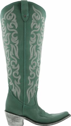Liberty Black Womens Aretha Wide Calf Boot In Turquoise Vegas