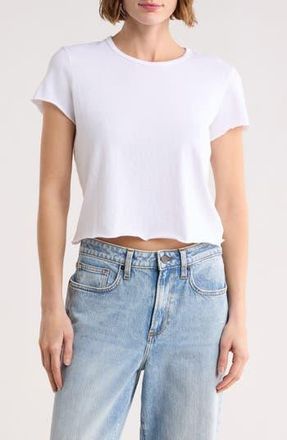 James Perse Shrunken Tee in White at Nordstrom Rack, Size 3 (Fits Like 8-10 Us)