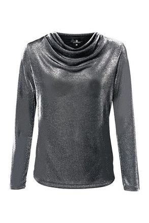Mart Visser Caitlin Metallic Top Zilver