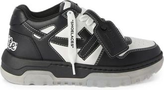 Off-white Schoenen, Heren, Zwart, 45 EU, Leer, Out Of Office Sneakers