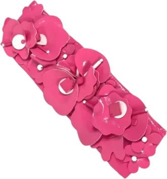 Miu Miu Pre-owned Fabric hair-accessories - Dames - Vintage Accessoires - Roze - ONE Size - Vintage