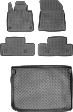 OEM Juego De Alfombrillas Para Coche Y Maletero Para Citro&euml;n C4 Picasso Ii Minivan (2013-2019)