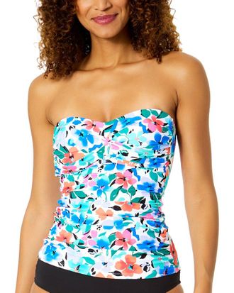 Anne Cole Twist Front Bandeau-Kini