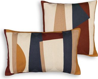 La Redoute Interieurs Geborduurde kussenhoes, Scolto