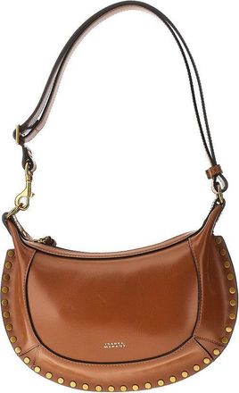 Isabel Marant Leather Oskan Moon bag Woman One Size