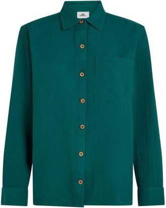O'Neill Brenda Structured Shirt Bluse f&uuml;r Damen | blau