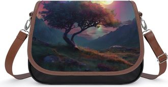 Generic Tree And Life Aurora Crossbody Bags for Women Shoulder Messenger Bag Purse Handbags