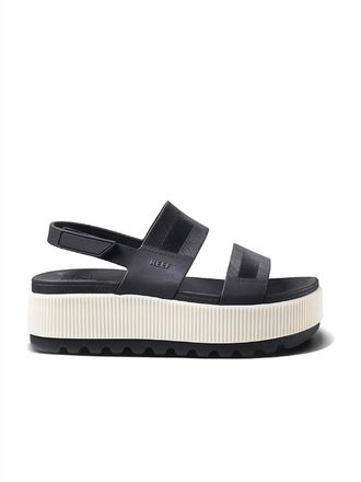 Reef Womens Water Vista Higher Sandals In Black Vintage