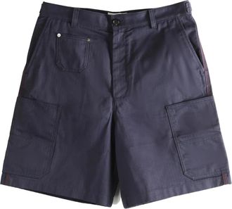 Givenchy Denim Shorts met Opgestikte Zakken - Heren - Korte Broeken - Blauw - W34 - Denim - Korte Broeken