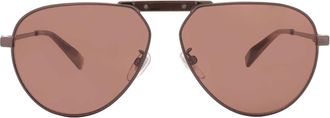 Chopard Brown Pilot Unisex Sunglasses SCHF80 0568 60