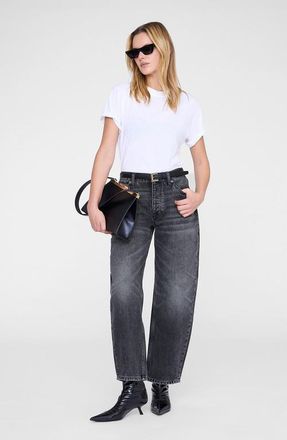 Anine Bing Fritz Jean in Washed Smoke Grey at Nordstrom, Size 25