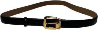 Givenchy Pre-owned Belts, male, Black, Size: ONE SIZE Pre-owned Leather Belt