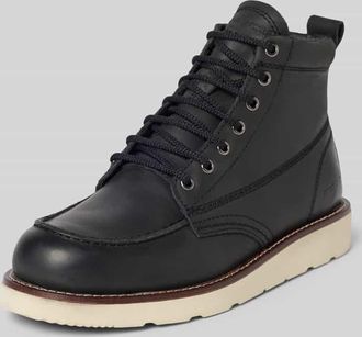 Jack & Jones Jack & Jones Boots aus Rindsleder Modell TORONTO in Black, Größe 40