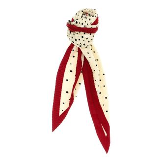 Valentino Garavani Pleated Lozenge Silk Scarf - female - Valentino Garavani - Silk Scarves - Multicolor - ONE SIZE - Accessories
