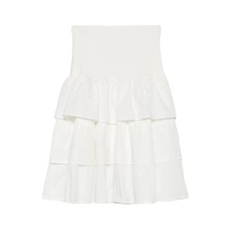 Gimaguas Joan Midi Rok - Dames - Rokken - Wit - Maat: XS Katoen