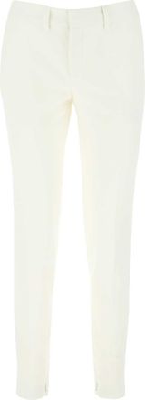 Saint Laurent Ivory Wool Pant