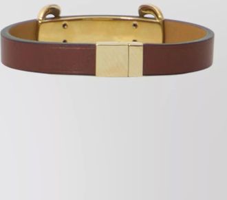 Gucci leather bracelet