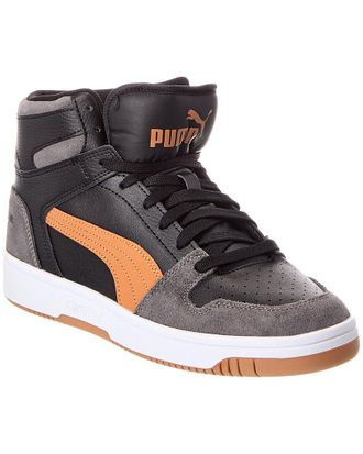 Puma Puma Rebound Layup Russet Leather High-Top Sneaker