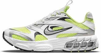 Nike Womens Zoom Air Fire Sneakers In White Light/ Lemon Twist