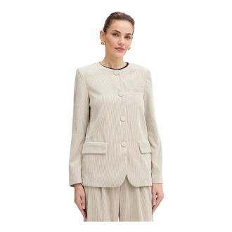 A|X Armani Exchange Dames, Jassen, Beige, Maat: L Corduroy