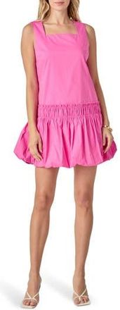 English Factory Bubble Skirt Sleeveless Minidress in Pink at Nordstrom Rack, Size X-Small