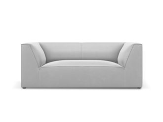 CXL by Christian Lacroix Sof&aacute; 2 plazas de terciopelo gris claro