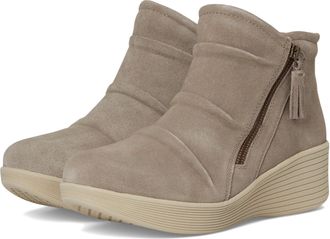 Skechers Womens Parallel Lite Ankle Boots, Dark taupe, 6 UK