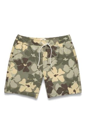 Surfside Supply Co. Jimmy 6.5 Palm Volley in Camo Flower at Nordstrom, Size Xx-Large