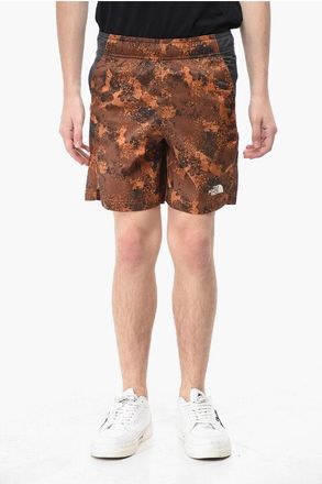 The North Face Shorts Patterned DESERT RUST with Elastic Waist size Xs