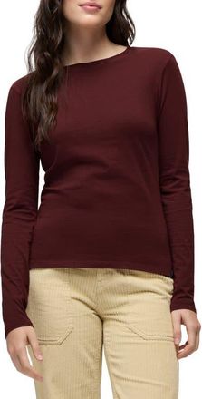Prana Everyday Long Sleeve T-Shirt in Cacao at Nordstrom, Size X-Large