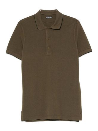Tom Ford Piquet Cotton Polo Shirt