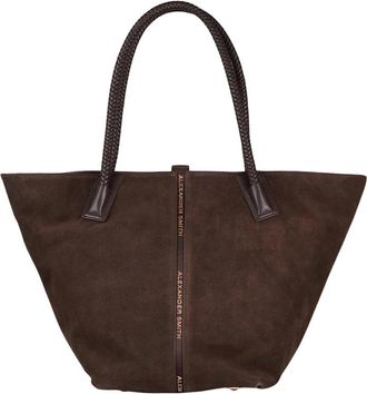 Alexander Smith Lauren Shopper - Dames - Shoppers - Bruin - ONE Size - Su&egrave;de - Tassen