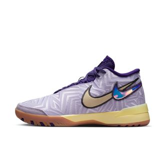 Nike Mens LeBron NXXT Genisus Basketball Shoes in Purple | IH2370-500